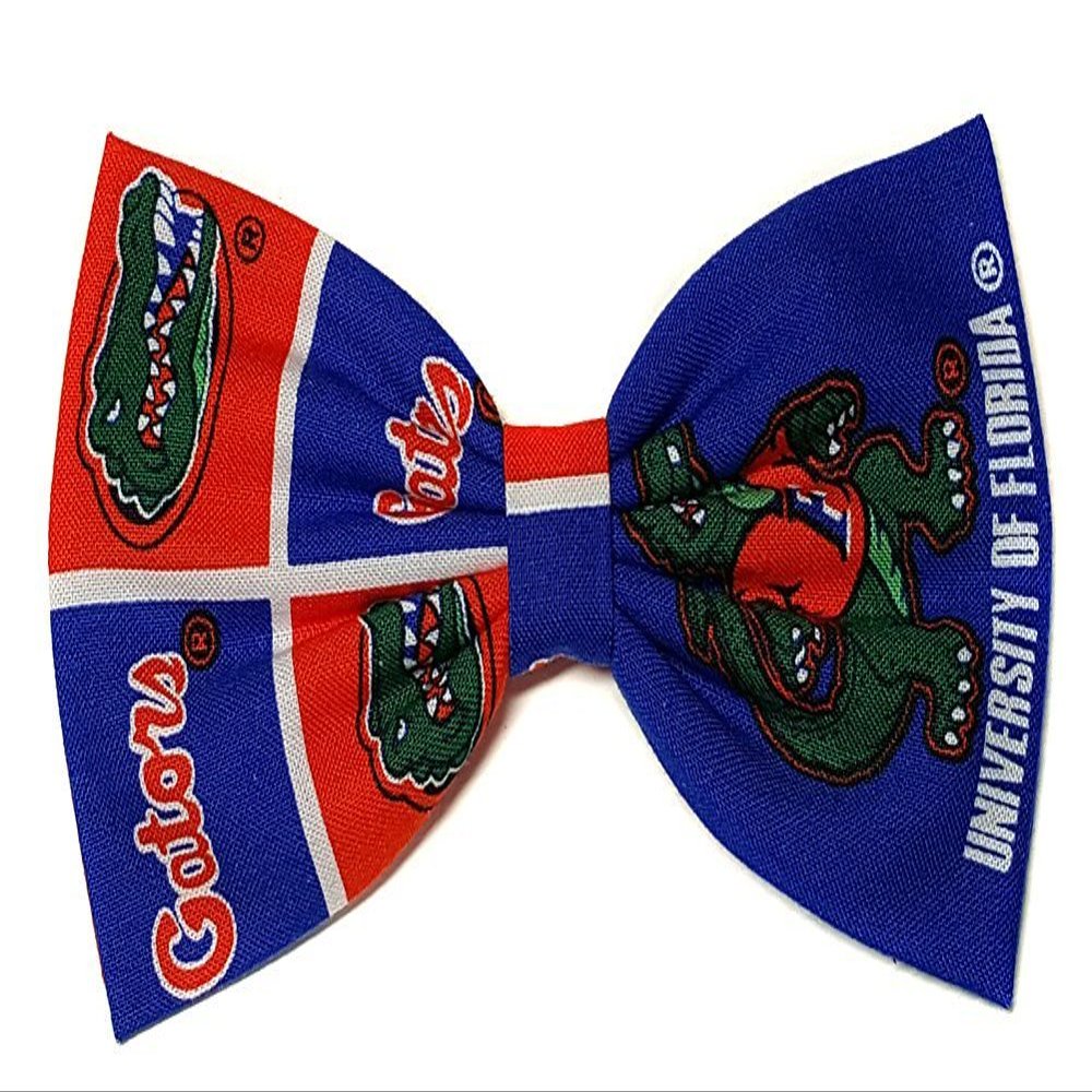 Sports Themes Hair Bow Collection (Headband, UF Gators/Blue)