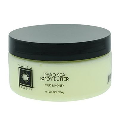 Swisa Beauty Body Butter, Dead Sea Body Butter, 8-Ounce by Swisa Beauty