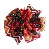 Autumn Colors Chevron Suzie Q Korker Hair Bow view 1