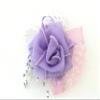 2 pc"Rose" Hair Flower Bow Clip for Baby Girls Kids Teens Women Gift Crafts Hair Accessories view 2