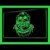 100059 Tattoo Skull Pirates Devil Art Shop Display LED Light Neon Sign view 2