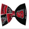 Sports Themes Hair Bow Collection (Barrette, North Carolina Wolfpack/Black) view 1