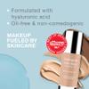 Neutrogena Hydro Boost Hydrating Tint Foundation Makeup for Dry Skin, with Hyaluronic Acid, Lightweight Oil-Free Water Gel, Non-Comedogenic, 40 Nude Color, 1.0 fl. oz view 3