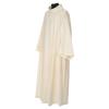 Clerical ALB in Cotton and Polyester, Flared with Cowl in Ivory, 150 cm (59 inc.) view 2
