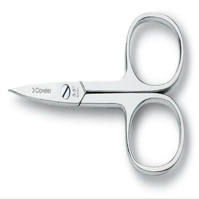 3 Claveles 12075 Scissors Nail File Straight 3.5 "
