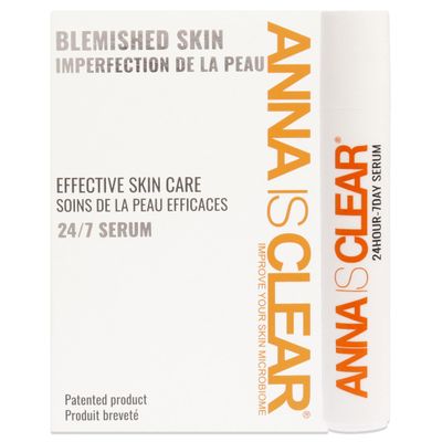 Anna Is Clear in Natural Protection Against Acne, comedones/Zits and Pimples With Rye Ferment Extract Roll-On,