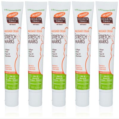 Palmer's Cocoa Butter Formula Massage Cream for Stretch Marks 4.40 oz (Pack of 5)