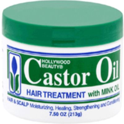 Hollywood Beauty Castor Oil Hair Treatment, with mink 7.5 oz (Pack of 11)