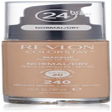 Revlon Colorstay for Normal/Dry Skin Makeup, Medium Beige 1 oz (Pack of 11)