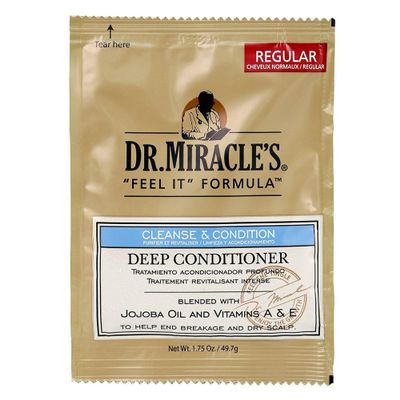 Dr. Miracle's Feel It Formula Deep Conditioning Treatment, 1.75 oz (Pack of 3)