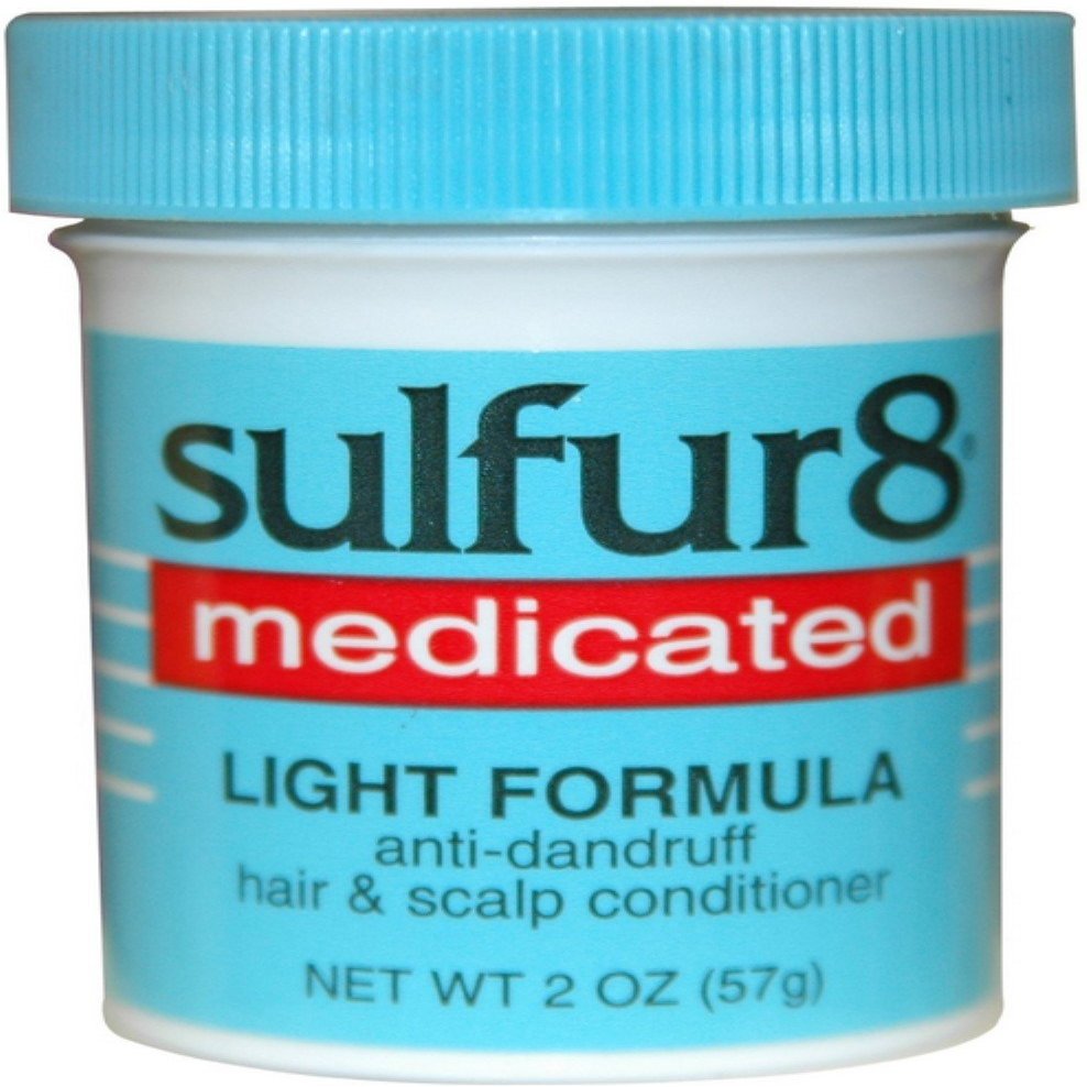 Sulfur8 Medicated Light Formula Anti-Dandruff Hair & Scalp Conditioner, 2 oz (Pack of 6)