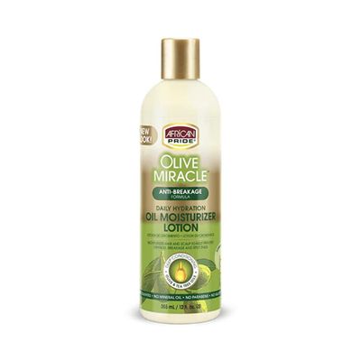 African Pride Olive Miracle Hair Moisturizer Lotion, 12 oz (Pack of 9)