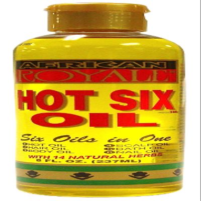 African Royale Hot Oil 8 Oz,Beauty Enterprises,,2388