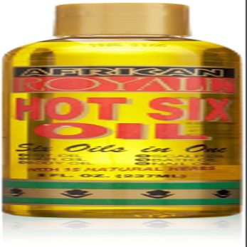 African Royale Hot Six Hair Oil, 8 oz (Pack of 8)