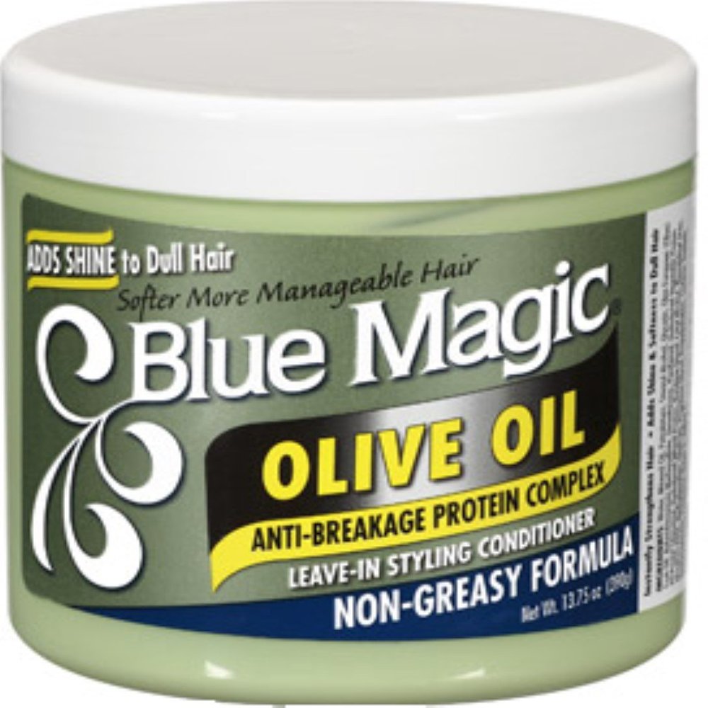 Blue Magic Olive Oil Leave-In Styling Conditioner, 13.75 oz (Pack of 7)