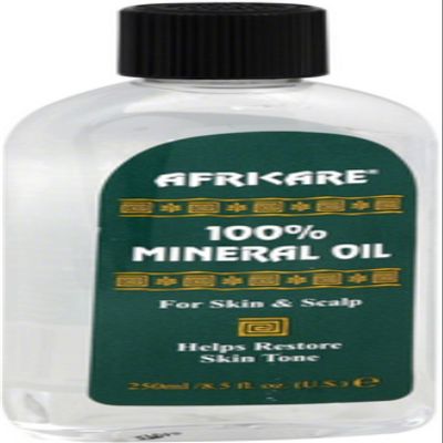 Africare 100% Mineral Oil, 8.5 oz (Pack of 4)