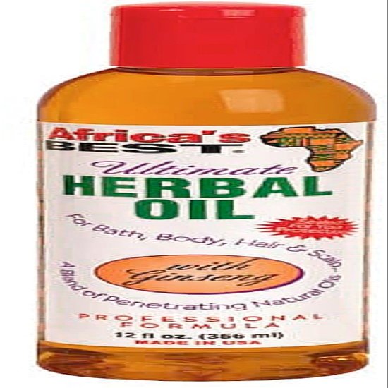 Africa's Best Ultimate Herbal Oil 12 oz (Pack of 12)