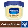 Vaseline Lip Therapy Creme Brulee Mini 4-Pack  Moisturizing Balm for Soft, Smooth Lips, 0.25 Oz Ea view 3