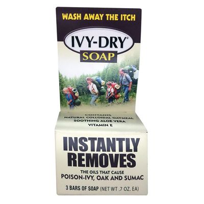 IVY-DRY Bar Soap, 0.7 oz bars, 3 ea (Pack of 8)