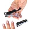 EZ Grip 360 Degree Rotary Stainless Steel Sharp Blade Fingernail Toenail Clipper, Trimmer and Cutter view 1