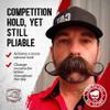 Firehouse Moustache Wax - Made in USA - for Beard & Mustache Shaping - All-Weather, Naturally Scented and Colored Beard Wax (WACKY TACKY, 1 Ounce Tin) - Handmade in Small Batches by John the Fireman view 4