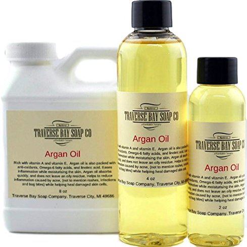 Argan Oil 2 oz, Safety Sealed Container, Soap Making, Lotion, Creams, Massage Oil, Bath, Beauty, Lip Balm