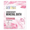 Aura Cacia Comforting Geranium Mineral Bath Packet, Formerly Heart Song, 2.5-Ounce packet, (Pack of 3) view 1