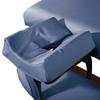 Master Massage Patented Memory Foam Ergonomic Dream Face Cushion Pillow Headrest, Royal Blue view 3