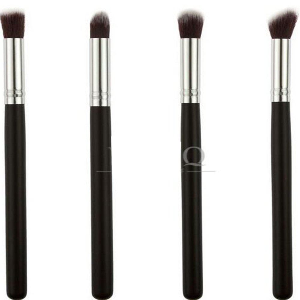 4 pcs slive brack Eye shadow brush, Eyebrow brusheyeshadow brush set