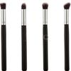 4 pcs slive brack Eye shadow brush, Eyebrow brusheyeshadow brush set view 1