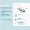 Trim Neat Feet Foot Care Implements Deluxe Toenail Clipper with File, Straight Edge, Stainless Steel, Cuts Toughest Toenails, Helps with Ingrown Nails, Ultra Sharp, Nail Care Tool, 1 Count view 3