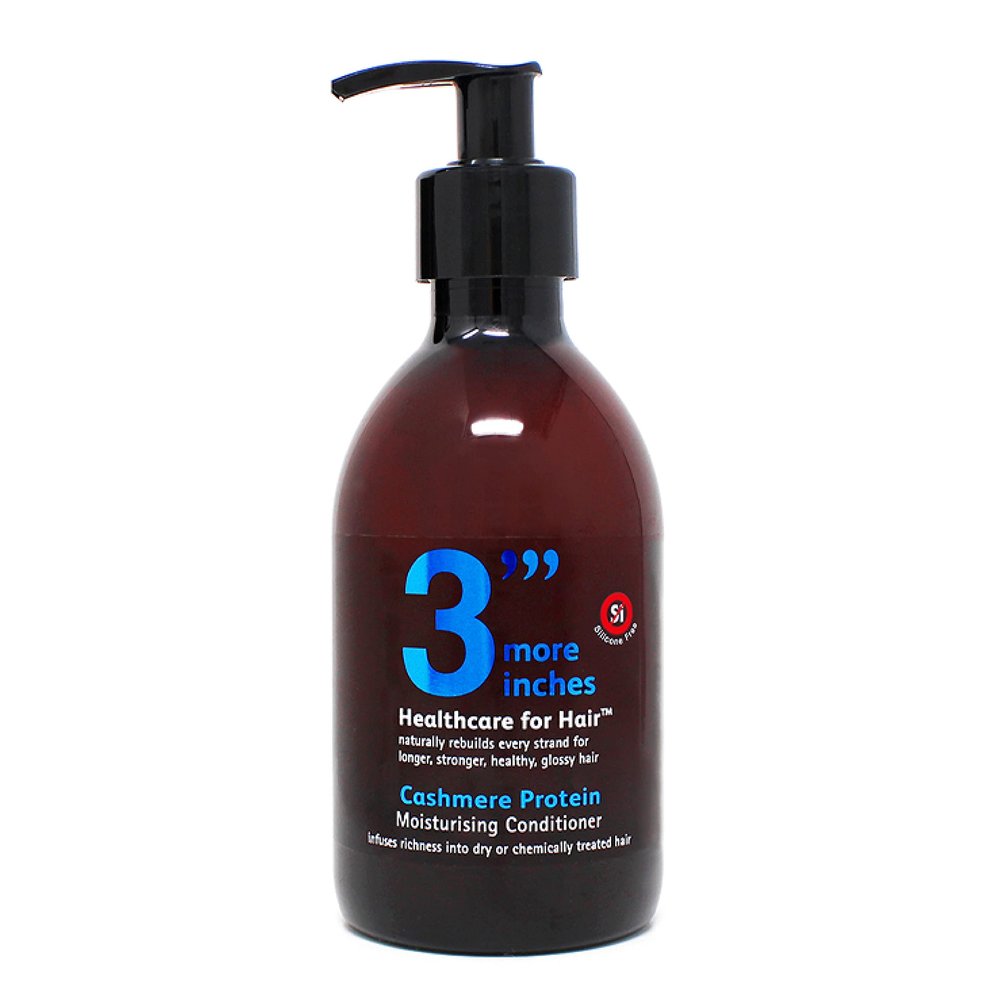 3'''More Inches Cashmere Protein Moisturising Conditioner 250ml - Deep Conditioner for Dry, Frizzy, Damaged Hair - Sulfate Free Conditioner - Hair Care by Michael Van Clarke