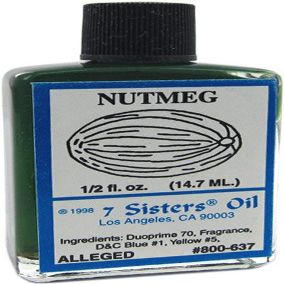 7 Sisters of New Orleans Perfumed Anointing Oil - Nutmeg 1/2oz