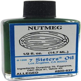 7 Sisters of New Orleans Perfumed Anointing Oil - Nutmeg 1/2oz