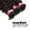 Beauty Forever Deep Wave Malaysian Virgin Hair 4pcs 100% Unprocessed Human Hair Extensions Weave 100+/-5g/bundle (24 24 24 24inch, natural color) view 3