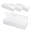 Beauticom Personal Box Storage Case for Professional Manicurist Nails Pedicure (Large Size) (40 Pieces, FROSTED) view 1