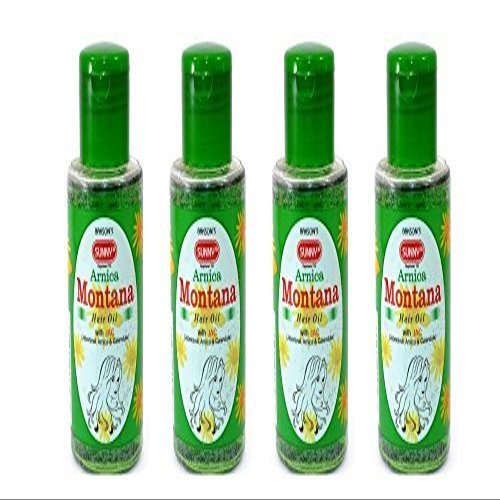 Bakson's Sunny Arnica Montana Hair Oil With JAC - 100ml (Pack of 4) by Baksons