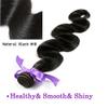7A Virgin Remy Body Wave - Unprocessed Malaysian Human Hair Weave Bundle, Hair Extensions, Natural Off Black Color - 22 Inch view 2