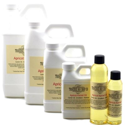 Apricot Kernel Oil 2 oz, Safety Sealed Container, Soap Making, Lotion, Creams, Massage Oil, Bath, Beauty, Lip Balm