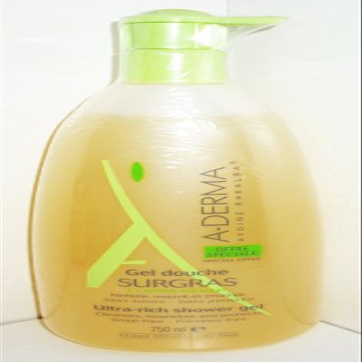 A-Derma Ultra-rich shower gel 750 ml New Fresh Product
