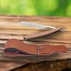 Gents Leather Razor Strop 2.5" x 22" Super Soft Cowhide Dual Straps with Clip Sharpening Razor, Knifes & Kitchen Cutlery, Keeps Your Blade Sharp view 4