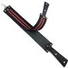 G.B.S Premium Whetstone Blade Sharpening Stone and G.B.S Leather Strop, Black with Red Strip view 3