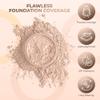 3pc MINERAL MAKEUP SET (LIGHT) Bare Skin Kit Powder Matte Foundation Organic view 3