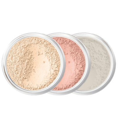 3pc FULL SIZE KIT (FAIR 1) Mineral Makeup Foundation Set Sheer Powder Bare Face Matte Cover