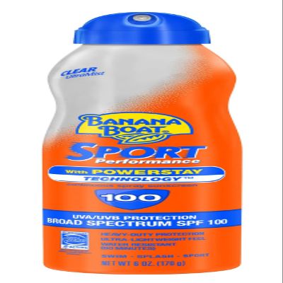 Banana Boat UltraMist Sport Performance Broad Spectrum Sun Care Spray, SPF 100, 6 Ounce