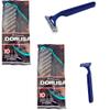 20X Disposable Razors Twin Blades Hair Removal Trimmer Shaver Cosmetics Blue New view 4