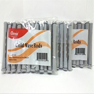 3 Packs of Annie Cold Wave Rods (Long) #1105 12Pcs/Pack by Annie