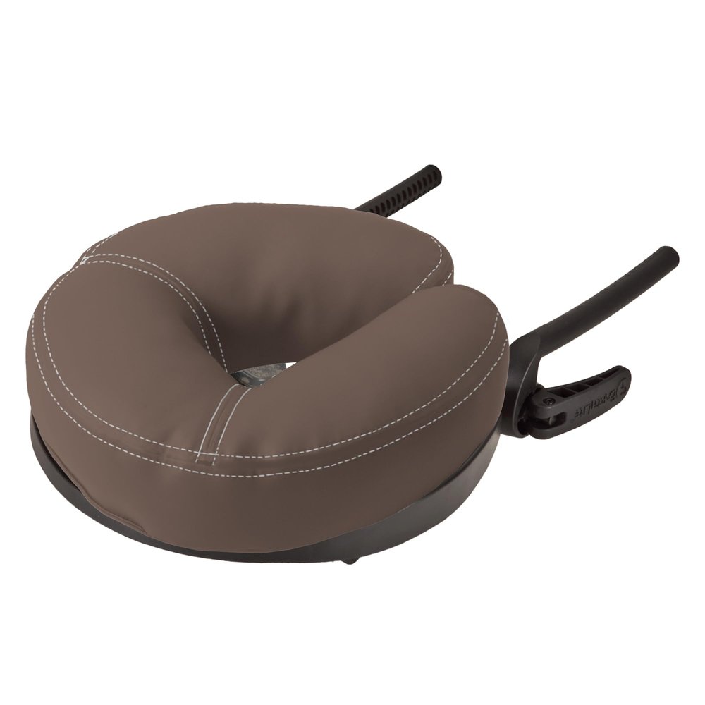 EarthLite Massage Table Face Cradle Caress - Self-Adjusting, Innovative Headrest with Luxurious Strata Face Pillow, Latte