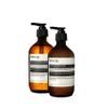 Aesop Geranium Leaf Body Cleanser & Balm Holiday Gift Set | Citrus & Fresh Duo to Cleanse and Hydrate Skin | Geranium Leaf, Mandarin Rind, Bergamot Rind | 16.9 oz / 500mL (Set of 2) view 1