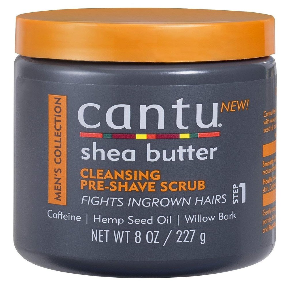 Cantu Mens Cleansing Pre-shave Scrub, 8 Oz